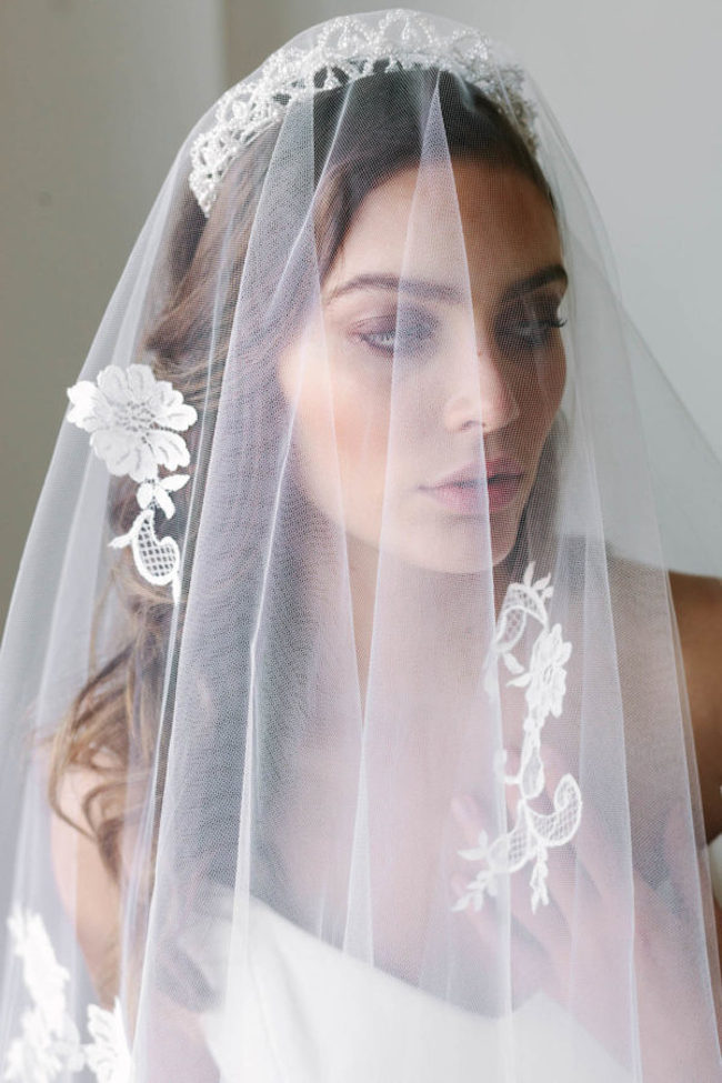 How to choose the best long wedding veil - TANIA MARAS