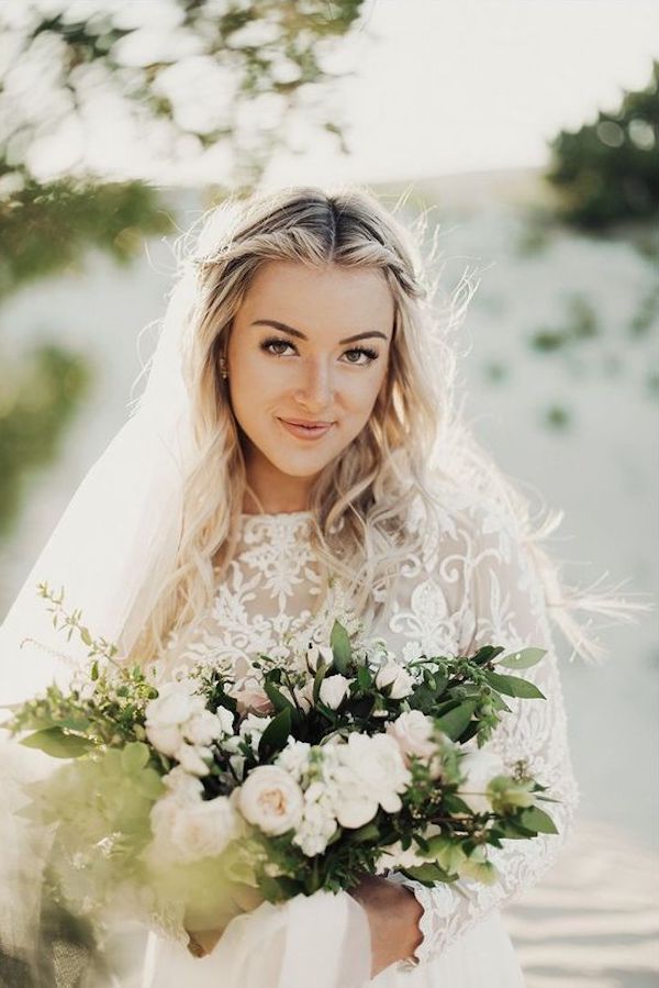 42 Wedding Hairstyles With Veil Wedding veil is an undisputed