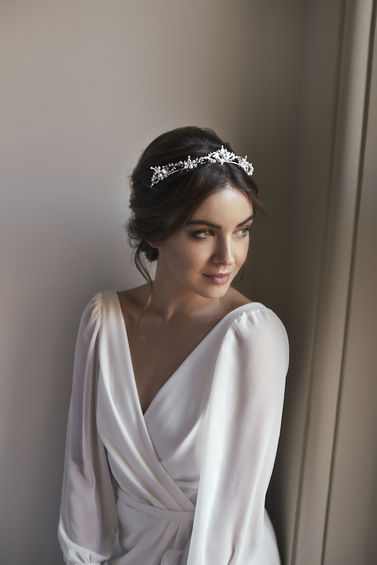 Buy Bridal Tiara Set, Wedding Crown, Necklace, Earring for Bride, Bridal  Hair Jewelry, Princess Hairpiece, Crystal, Diamond Headpiece, Headband  Online in India - Etsy