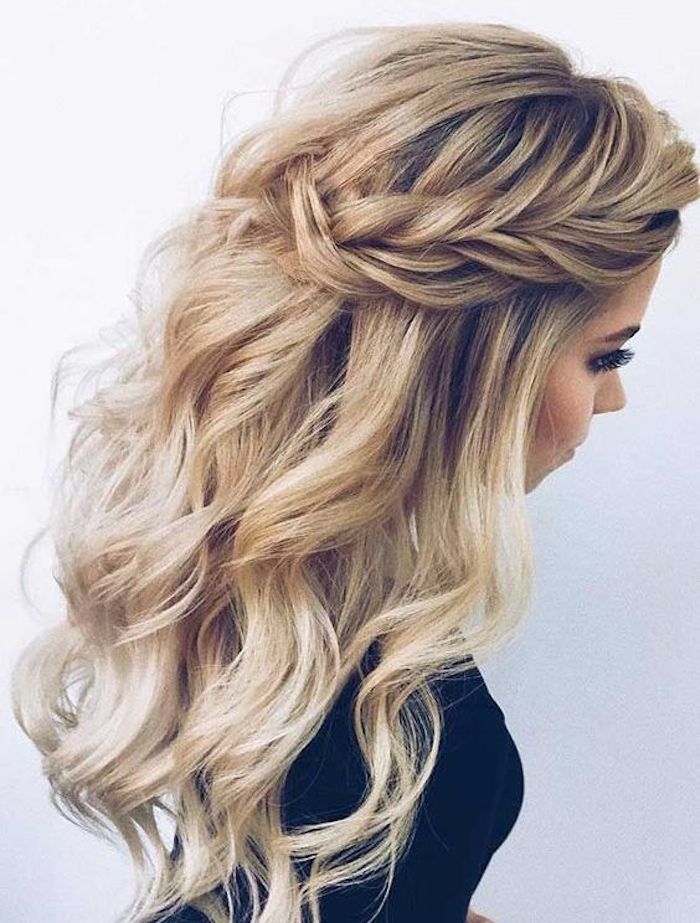 beautiful half up half down hairstyles for the modern 