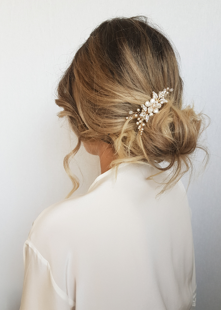 Delicate Bridal Hair Pins For The Modern Bride Tania Maras Bespoke Wedding Headpieces Wedding Veils