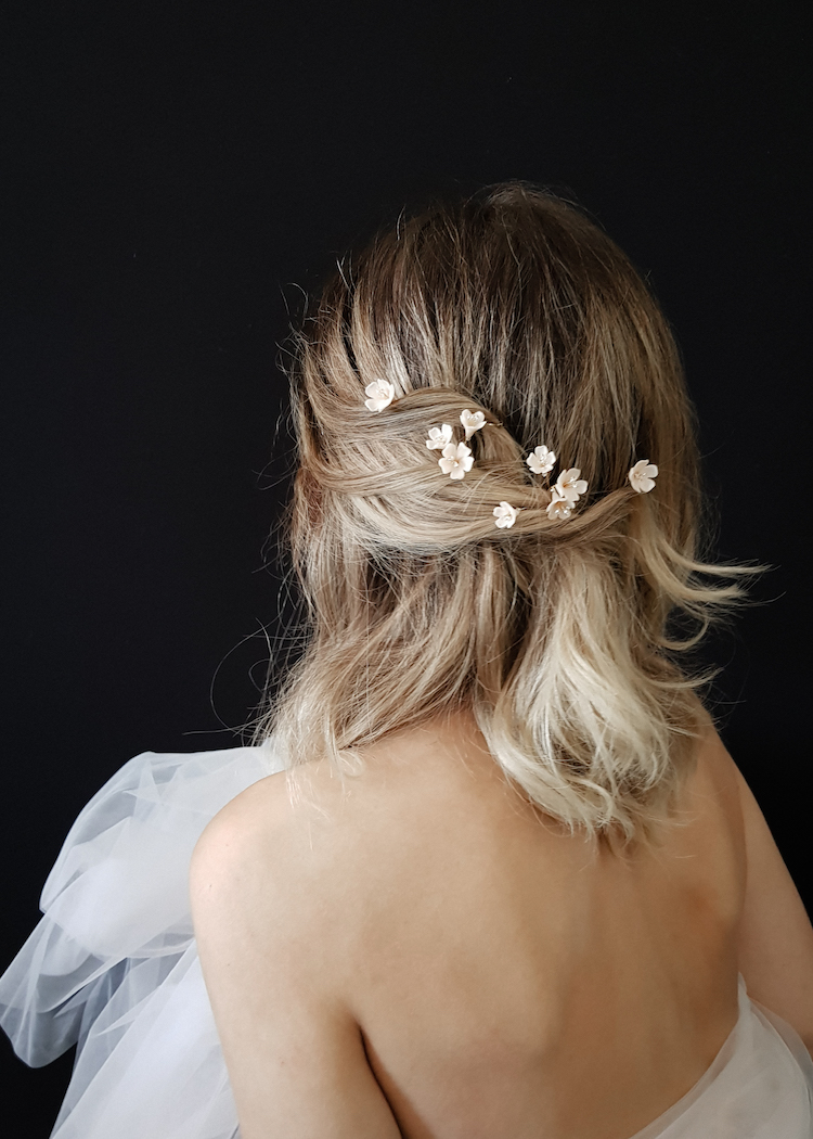 Delicate Bridal Hair Pins For The Modern Bride Tania Maras