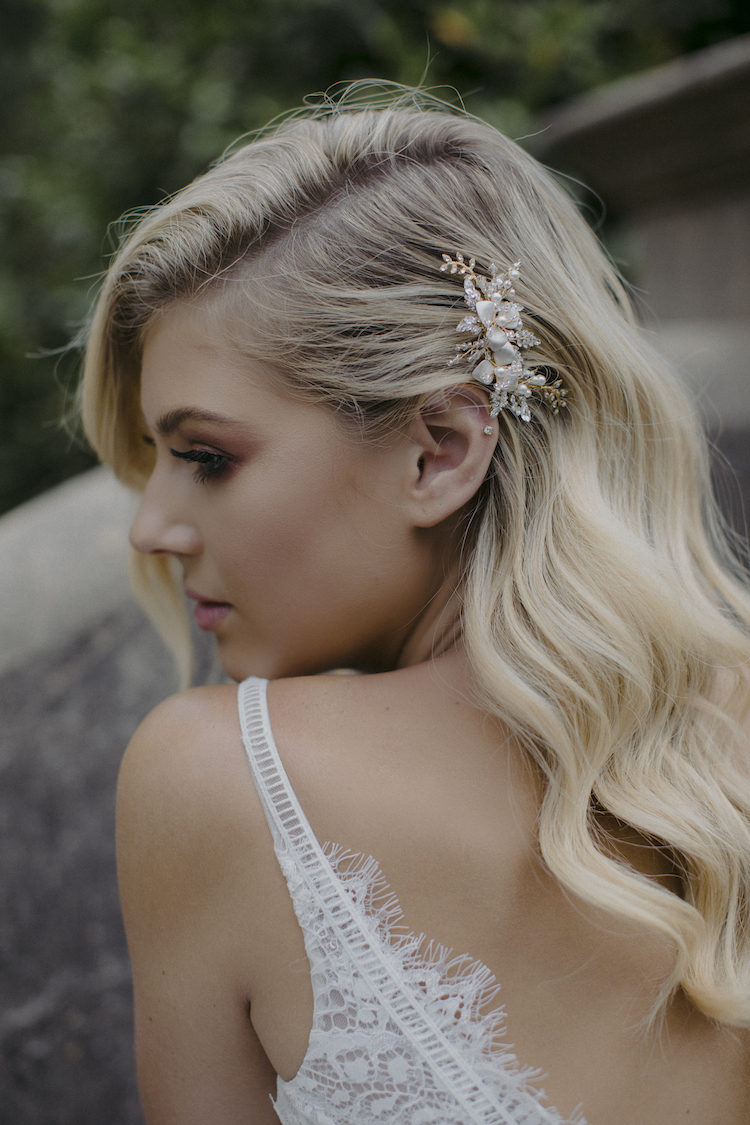 Wedding Hair Accessories Crystal Pearl Hair Combs