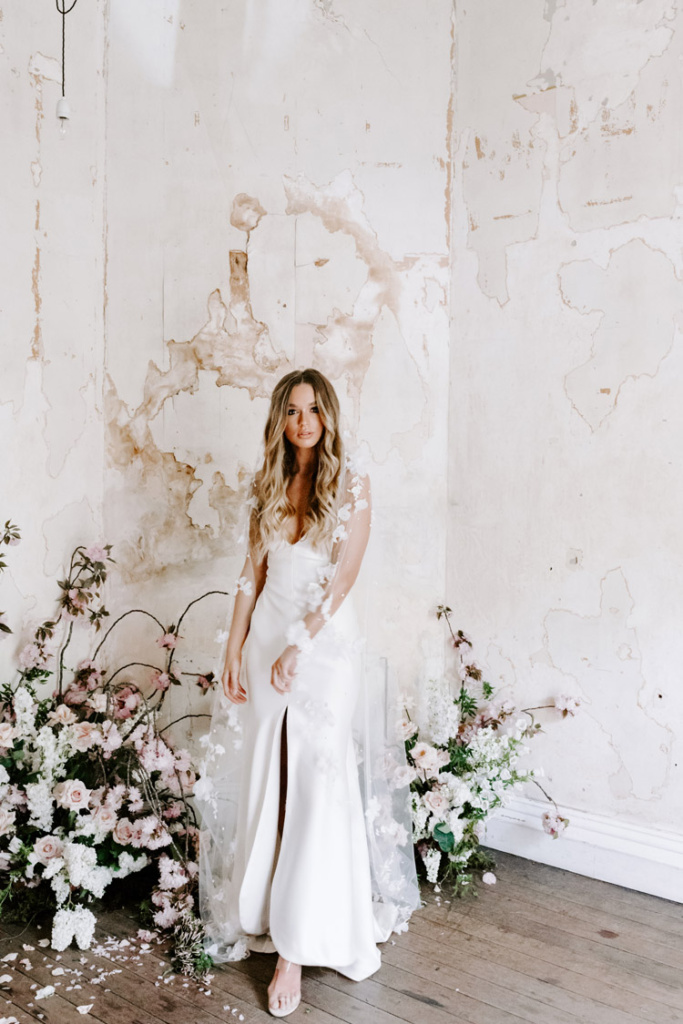 How to make a statement with an embellished wedding veil | Styling advice