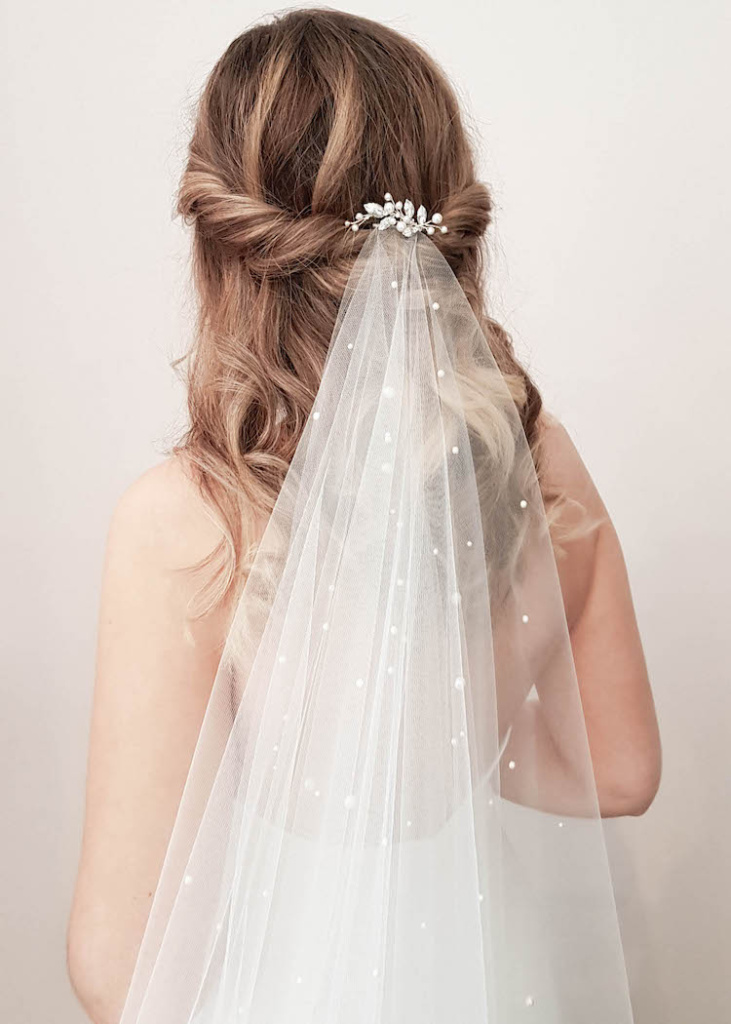 Delicate bridal hair pins for the modern bride - TANIA MARAS | bridal ...