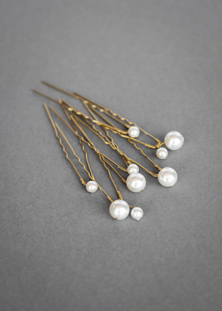 OYSTER | Pearl hair pins