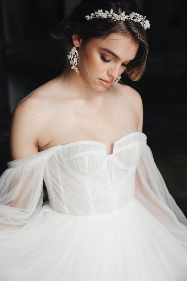 ANTOINETTE | Crystal tiara | TANIA MARAS