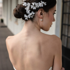 AVALON floral hair pins