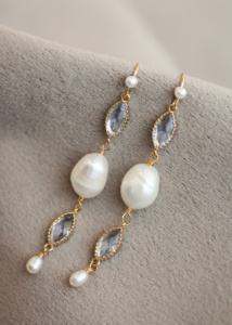 Azura Something Blue Pearl Earrings 4.jpg