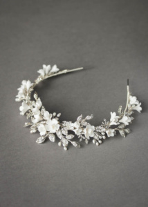 Brilliant White Crystal Crown With White Flowers 1.jpg