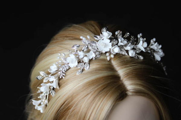 Brilliant White Crystal Crown With White Flowers 3.jpg