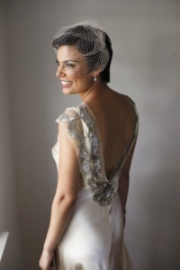 Bride Annie Wearing Abbey Birdcage Veil 1.jpg