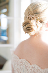 Bride Cameron Wearing The Cherry Blossom Hair Piece Set.jpg