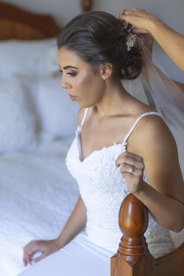 Bride Jessica Wearing Marion Headpiece And Audrey Veil 4.jpg