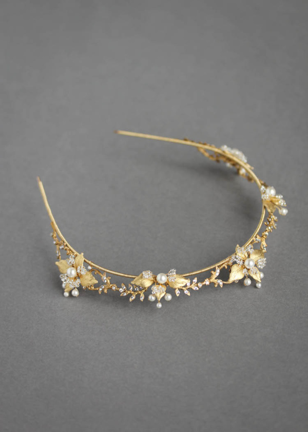 Fleur Wedding Crown In Gold 1.jpg