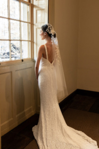 Harriet Bridal Cap And Veil