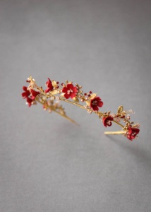 Harvest Red Gold Wedding Crown 10.jpg