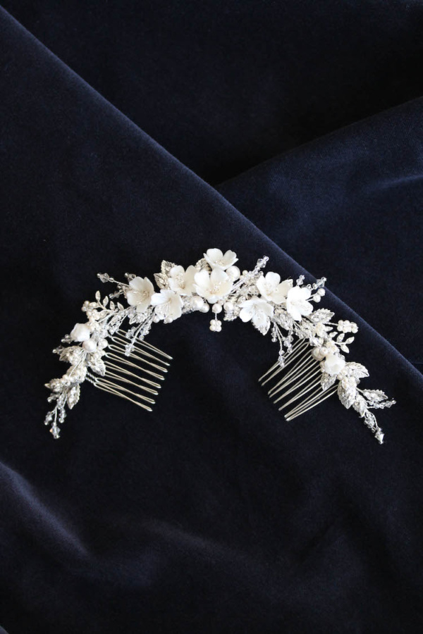 Le Poeme Headpeice In Ivory And Silver 6.jpg