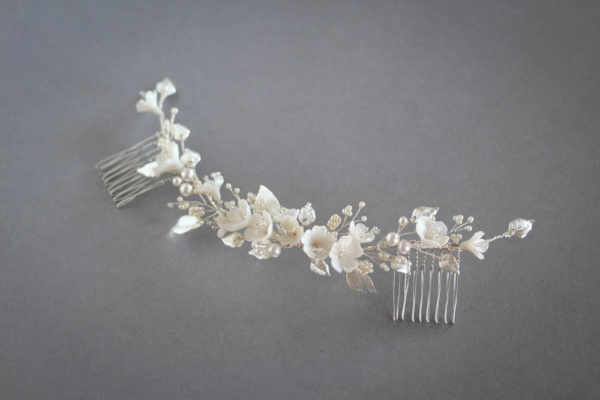 Lyric Floral Headpiece In Silver And Ivory 2.jpg