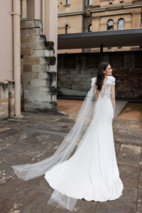 PEONY floral bridal wings