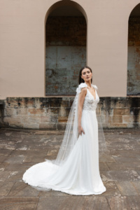 PEONY floral bridal wings