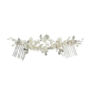 Rosemont Ivory Floral Bridal Headpiece 6.jpg