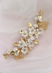 Rosewood Wedding Headpiece 2