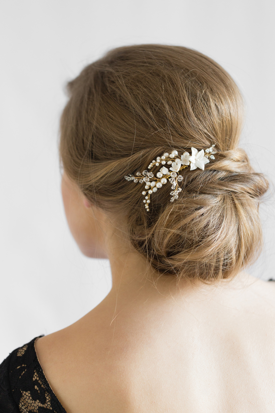 MIGNON | Pearl Bridal Hair Pin | Tania Maras