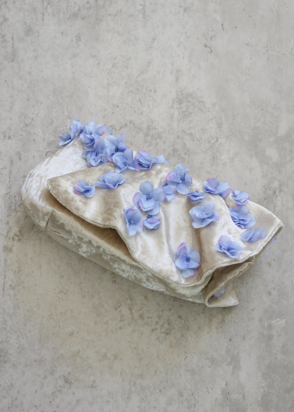 Isabella Blue Wedding Clutch 4