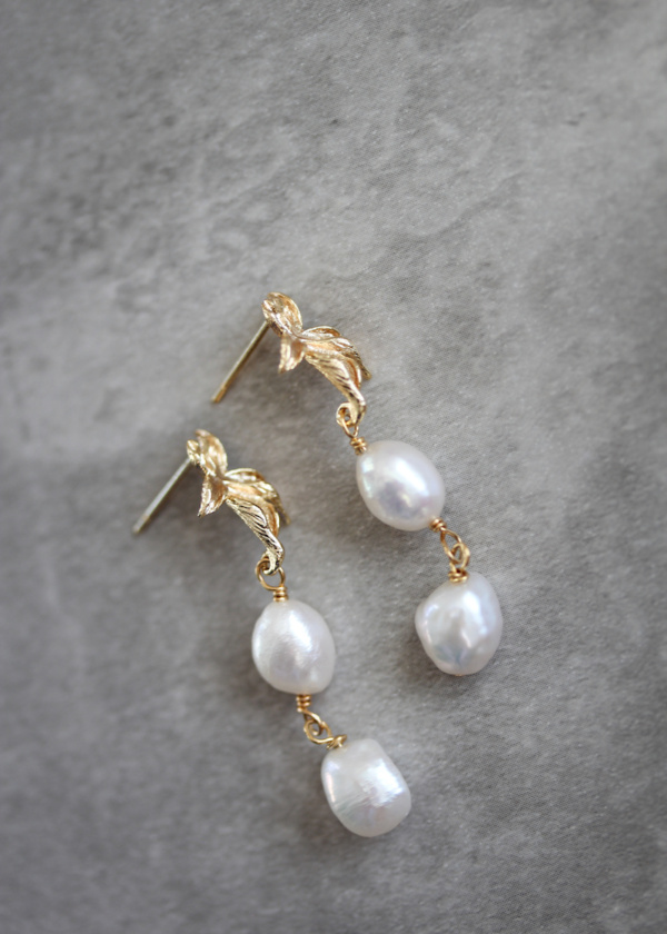 Matteo Grey Pearl Earrings 5