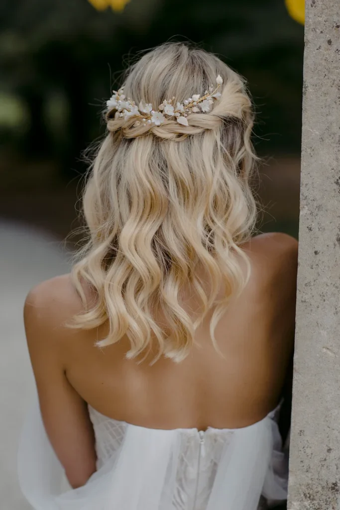 Lyric Floral Bridal Headpiece 1