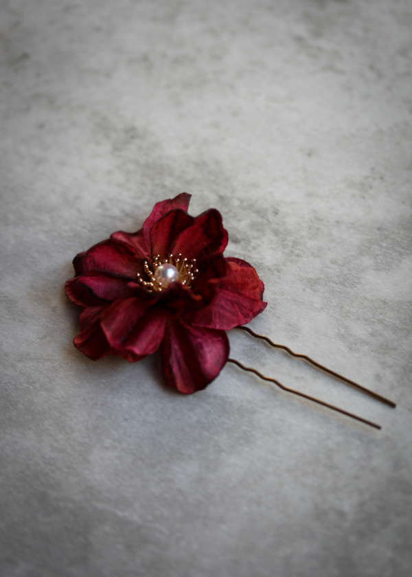 Baci Flower Hair Pins 5