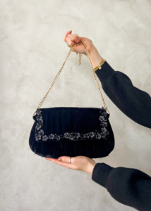 CELINE Black evening bag Tania Maras