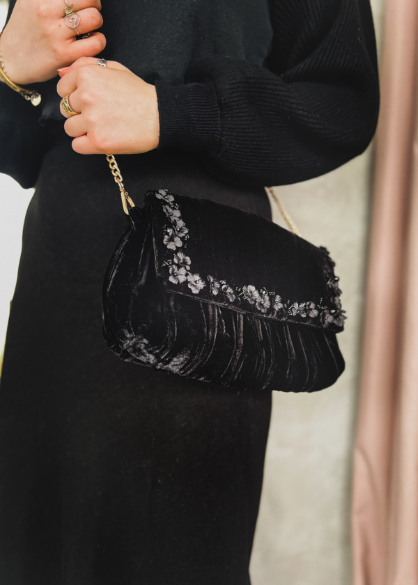 Celine Black Embellished Bag 2