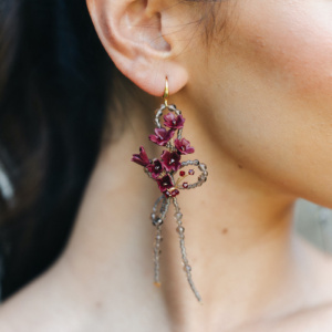 CONCERTO floral earrings 1