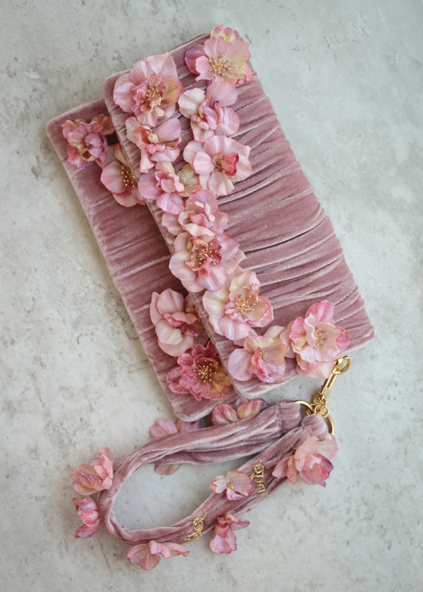 Dolce Vita Pink Wedding Clutch 8