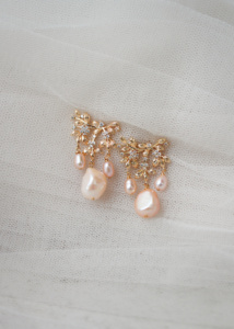 Gelato Pearl Bridal Earrings 4