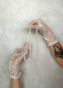 Gigi Lace Wedding Gloves 3