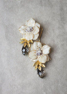 Palazzo Floral Bridal Earrings 3