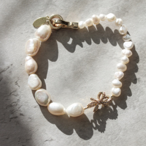 Evander Pearl Bridal Bracelet 4