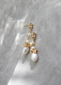 Galia Pearl Bridal Earrings 7