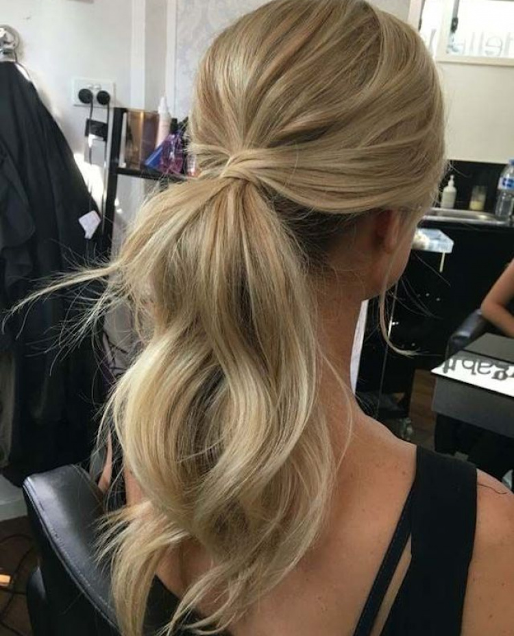 2018 Wedding Hair Trends Ponytail