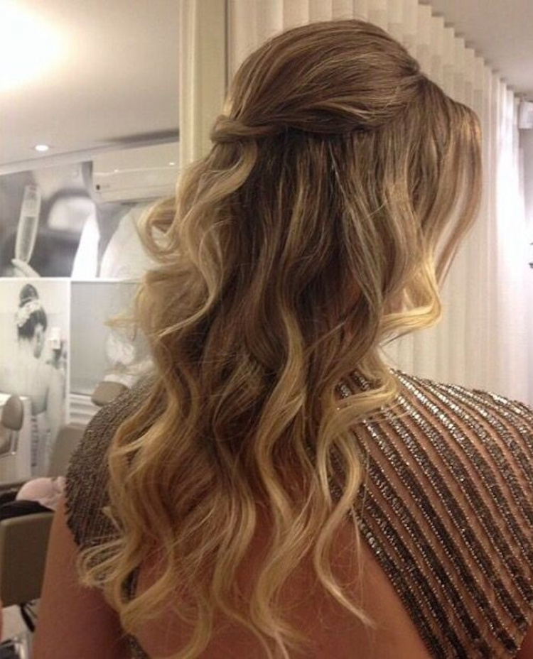 37 Beautiful Half Up Half Down Hairstyles Twisted Hair 1