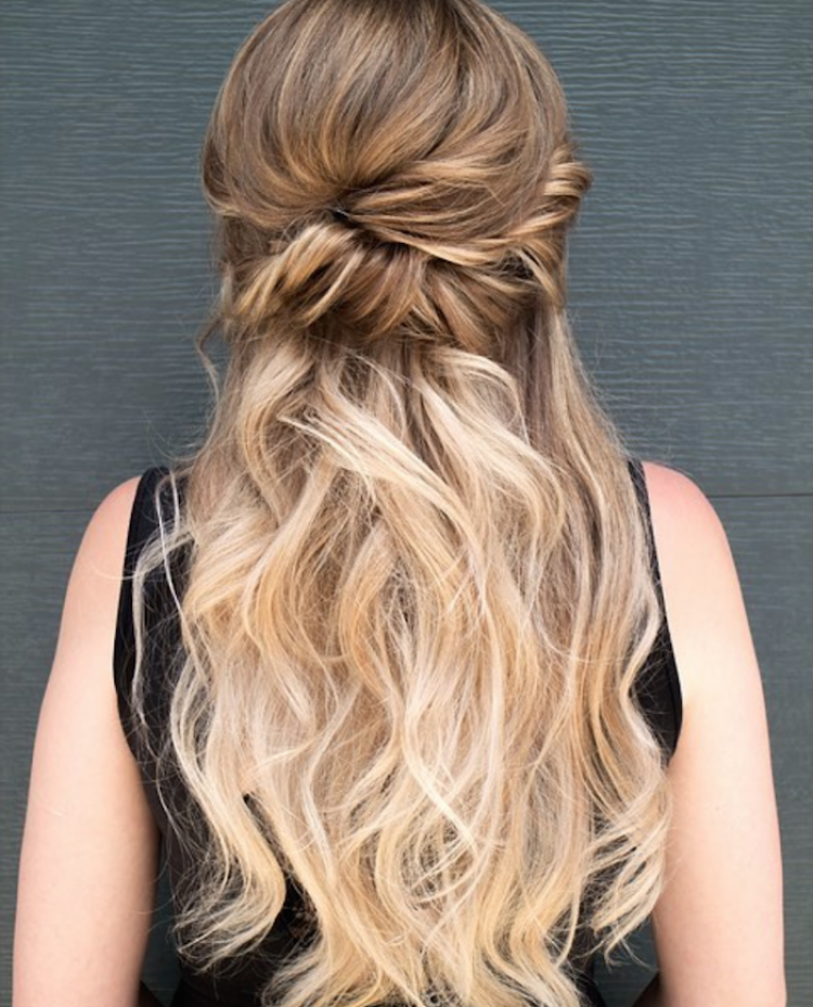 37 Beautiful Half Up Half Down Hairstyles Twisted
