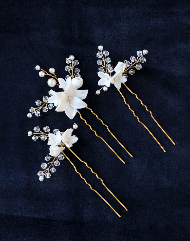 Briar Rose Bridal Hair Pins In Gold 2 2.jpg