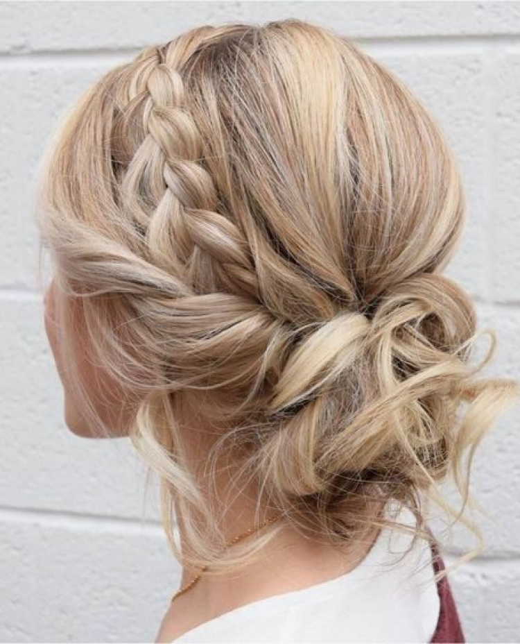 Beautiful Braided Wedding Hairstyles Braided Updo 17