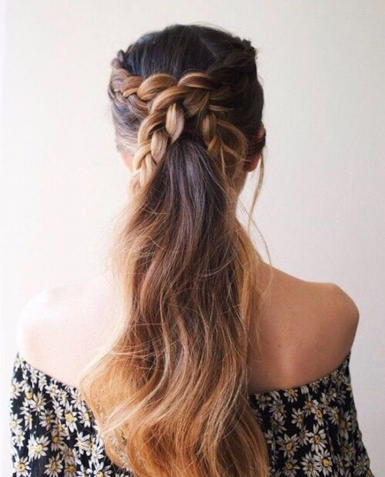 Beautiful Braided Wedding Hairstyles Bridal Ponytail 9