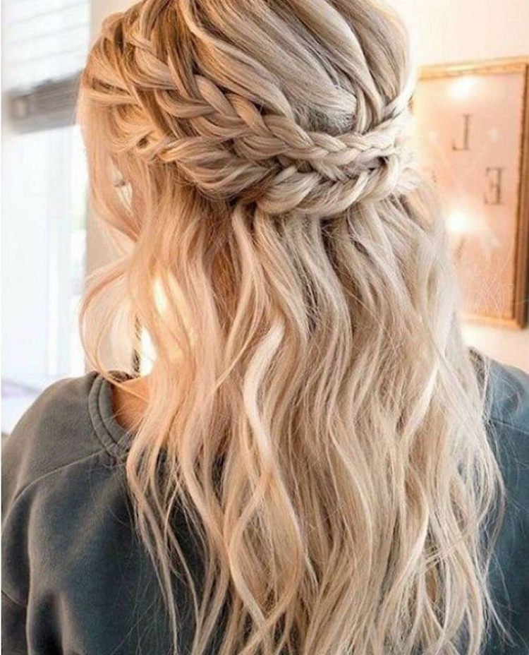 Beautiful Braided Wedding Hairstyles Half Up Hairstyles 1