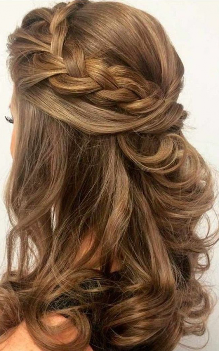 Beautiful Braided Wedding Hairstyles Half Up Hairstyles 7