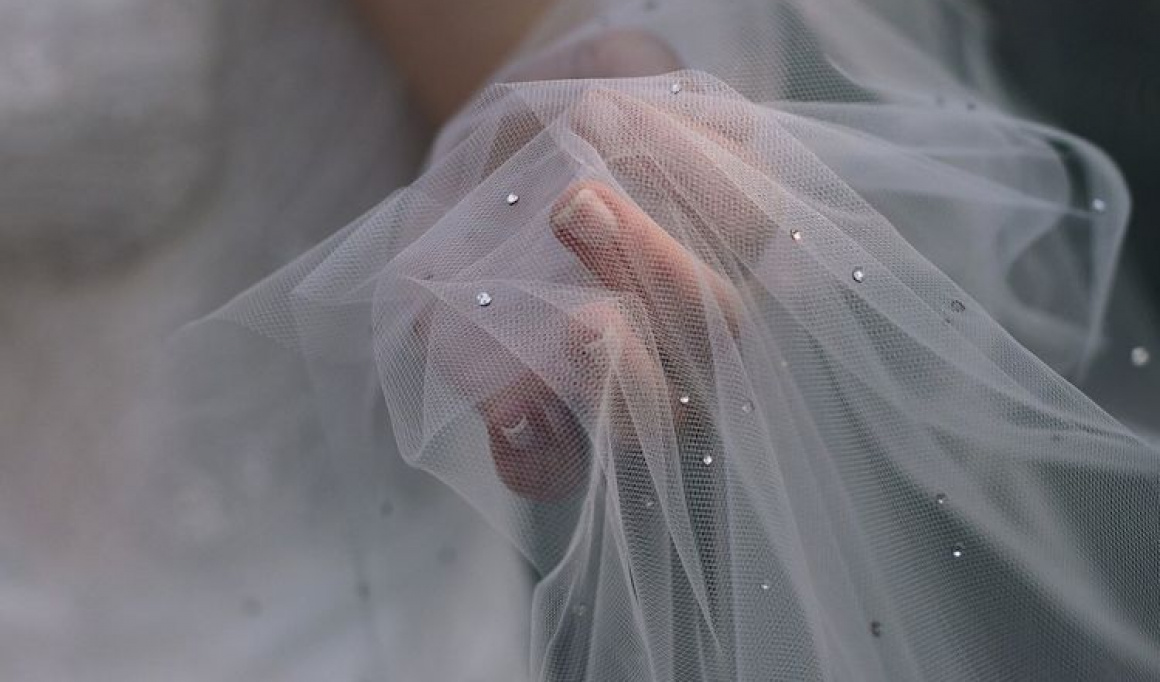 Beautiful Wedding Veils With Crystals Etoile Ivory Long Veil With Crystals 6